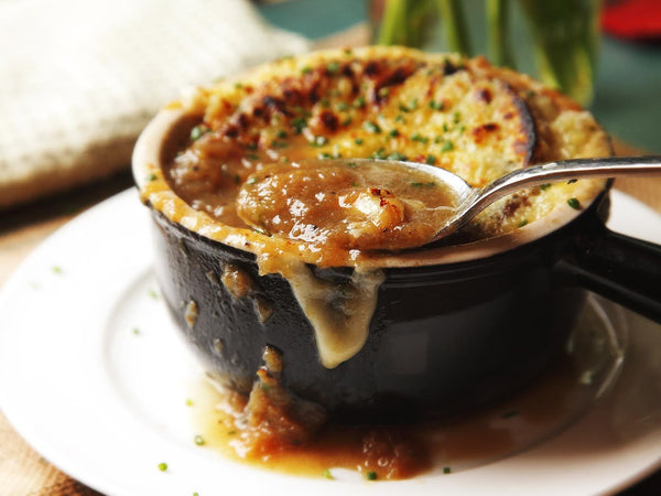 French Onion Soup au Gratin